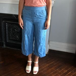 Madewell Denim Culottes